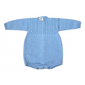 Cable Knit Wool Romper