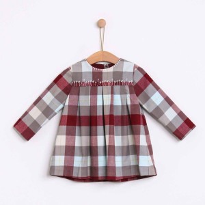 Checked Nordic Dress